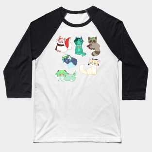 anemo kitties Baseball T-Shirt